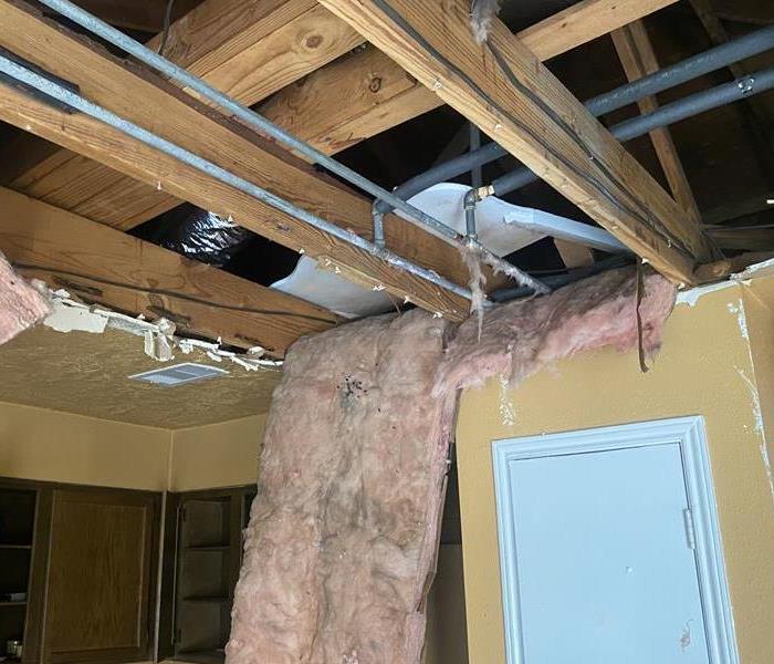 Exposed Ceiling and Pipes